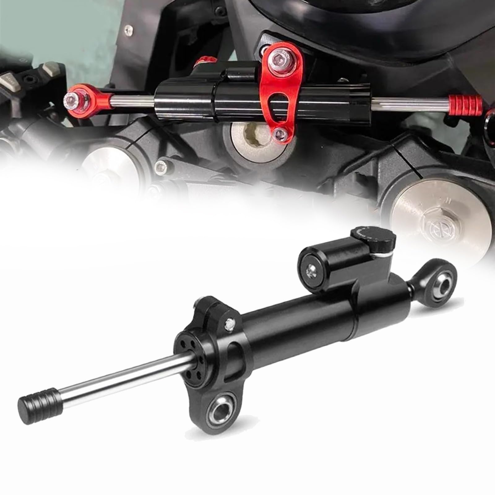 Motorcycle CNC Adjustable Steering Damper Mounting Bracket for Yamaha ATV UTV Raptor YFM660 YFM700 700R 350