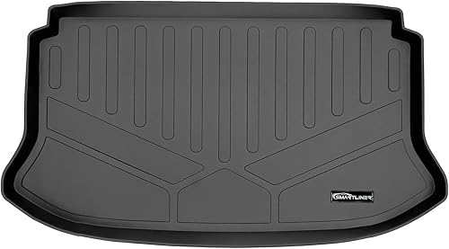 Miniatura 62 de SMARTLINER Alfombrillas de piso de 2 filas y forro de carga detrás de la tercera fila compatibles con Hyundai Palisade 2020-2025 Hyundai Elantra