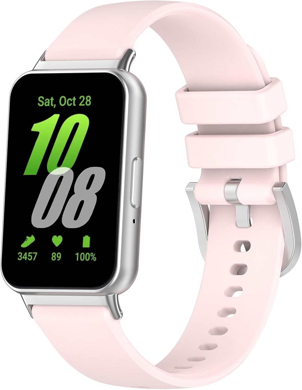 3Pack Silicone Bands Compatible with Samsung Galaxy Fit 3 Band SM-R390 Smartwatch