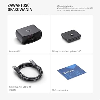 Elgato Facecam MK.2 – kamera internetowa premium Full HD do