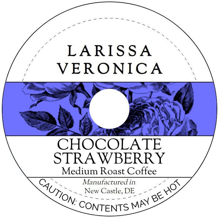Chocolate Strawberry Medium Roast Coffee (Single Serve K-Cup Pods) (Gourmet, Naturally Flavored, Whole Coffee Beans) (12 pods, ZIN: 572088) image 2