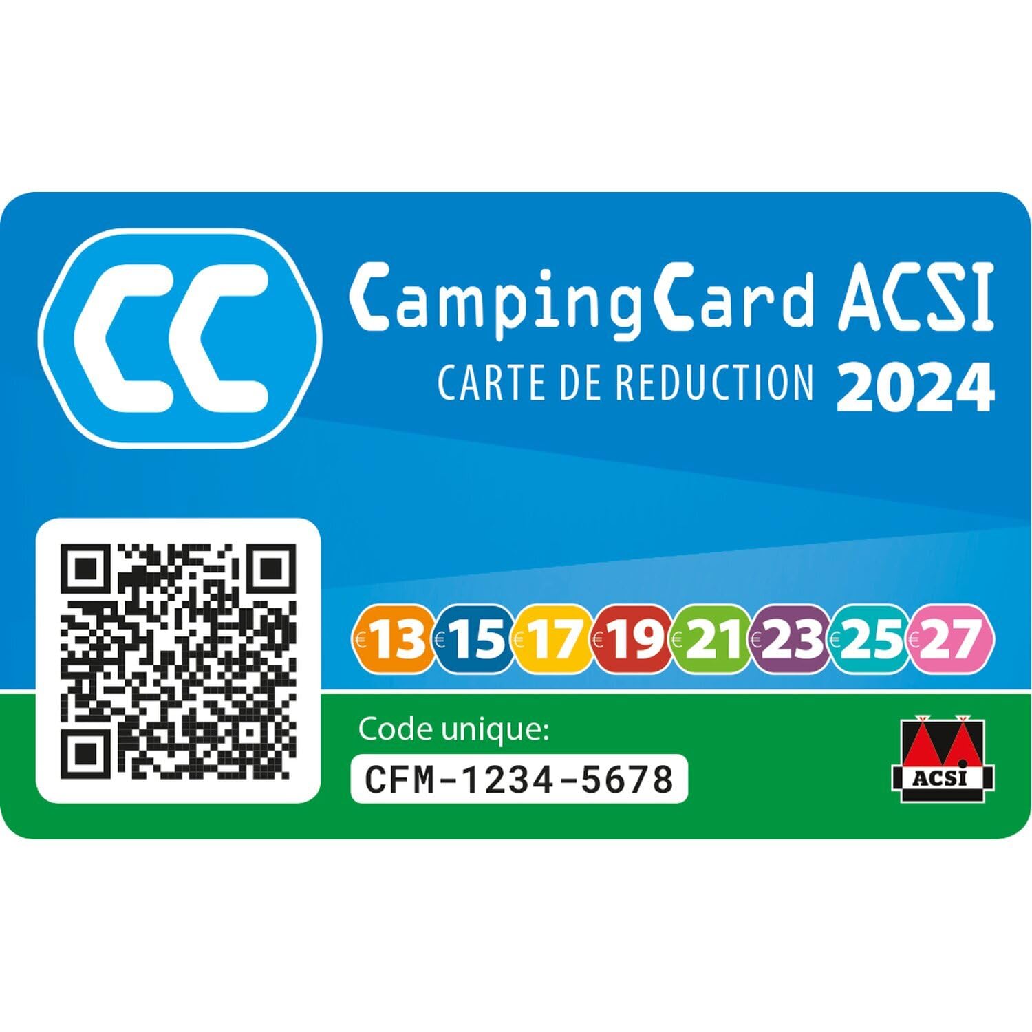 Acsi - Guide CampingCard 2024 ACSI