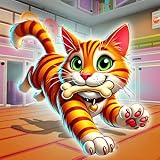 Bad Cat Chaos Simulator - Granny Escape. Naughty Kitty