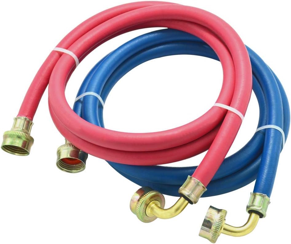 Amazon.com: 2-Pack Premium Stainless Steel Washing Machine Hoses - 5 FT ... Washing machine hoses lowes