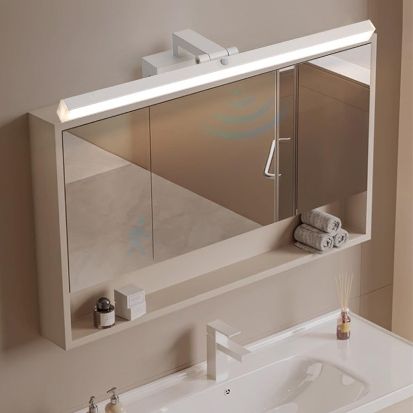 Lámpara de pared con sensor de movimiento para iluminar pasillos oscuros de forma automática 8