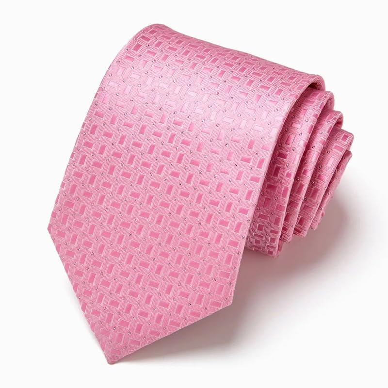 Set corbata hombre verde con pañuelo y gemelos miniatura 1