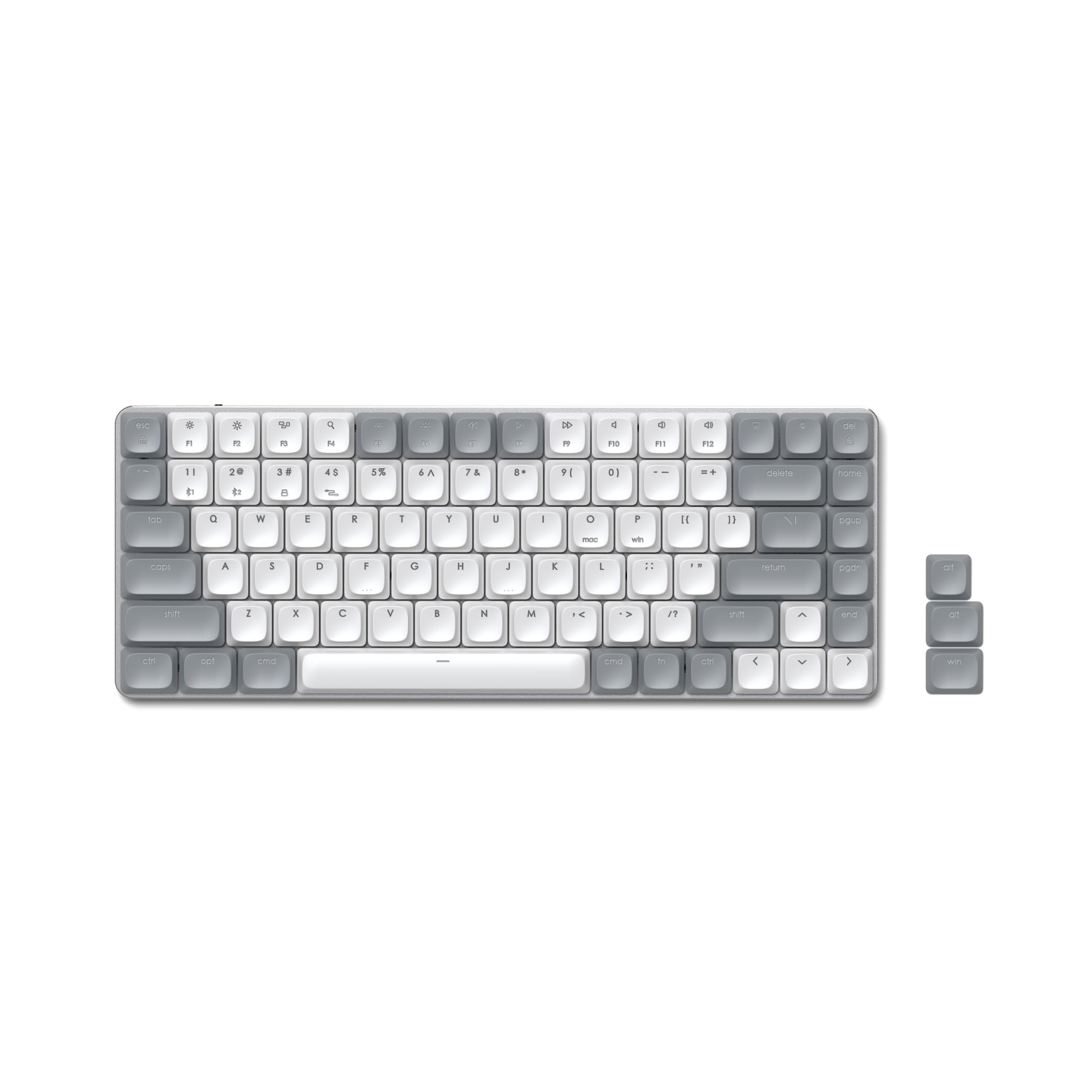 Amazon | Satechi SM1 75% メカニカルキーボード、LEDバックライト