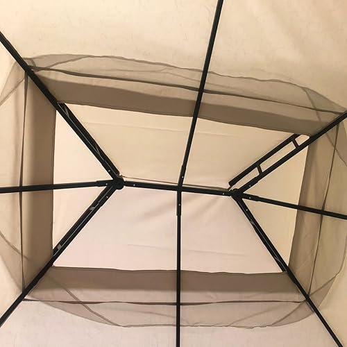 Miniatura 7 de Garden Winds Cubierta superior de repuesto compatible con el kiosco Mainstays de 10 x 12 pulgadas, fácil montaje, no se adapta a ningún otro