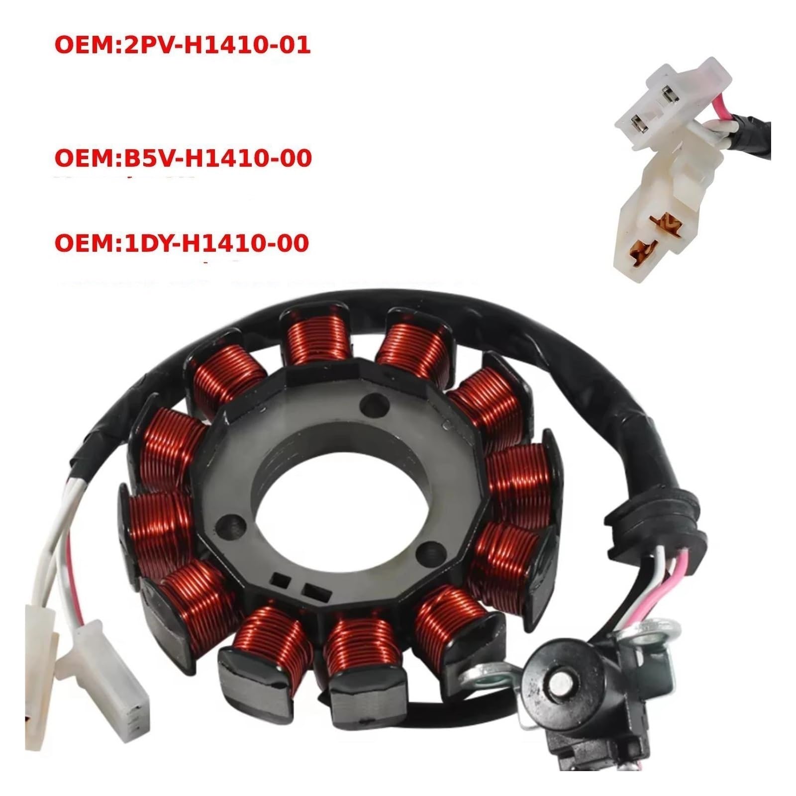 Bobine de Stator d'allumage de générateur Moto pour Lagenda 115 SRL115 FI