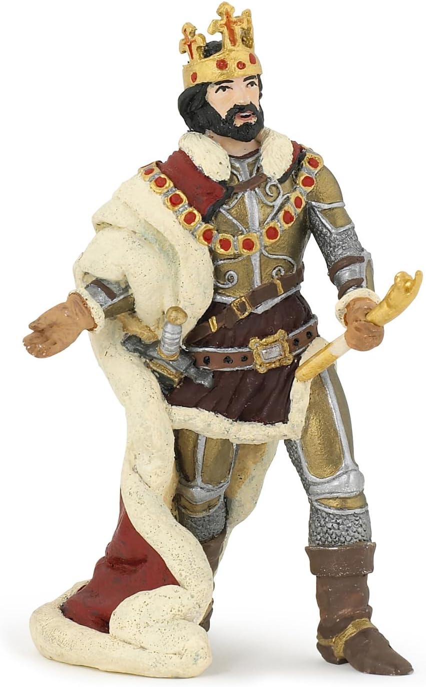 Realistic King Ivan Figure - Ages 3+ - Enchanted World Collection - Creative Play Royal World - Gift Idea Toy for Girls and Boys