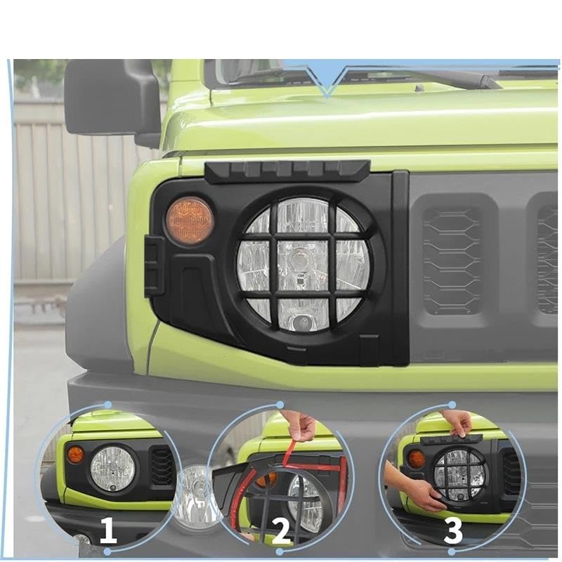 Kit de couverture feu arrière Jimny boîtier protection phare - 4