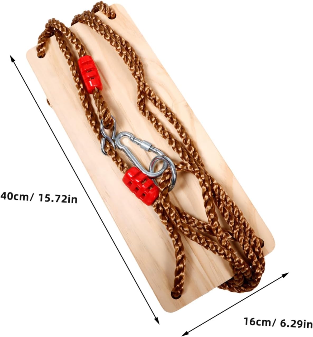 Boy Girl Wooden Swing Seat Outdoor Indoor Flat Swing for Boy Girl Crafted from Sturdy Wood for Gardens and Play Areas Comfortable Design for Fun