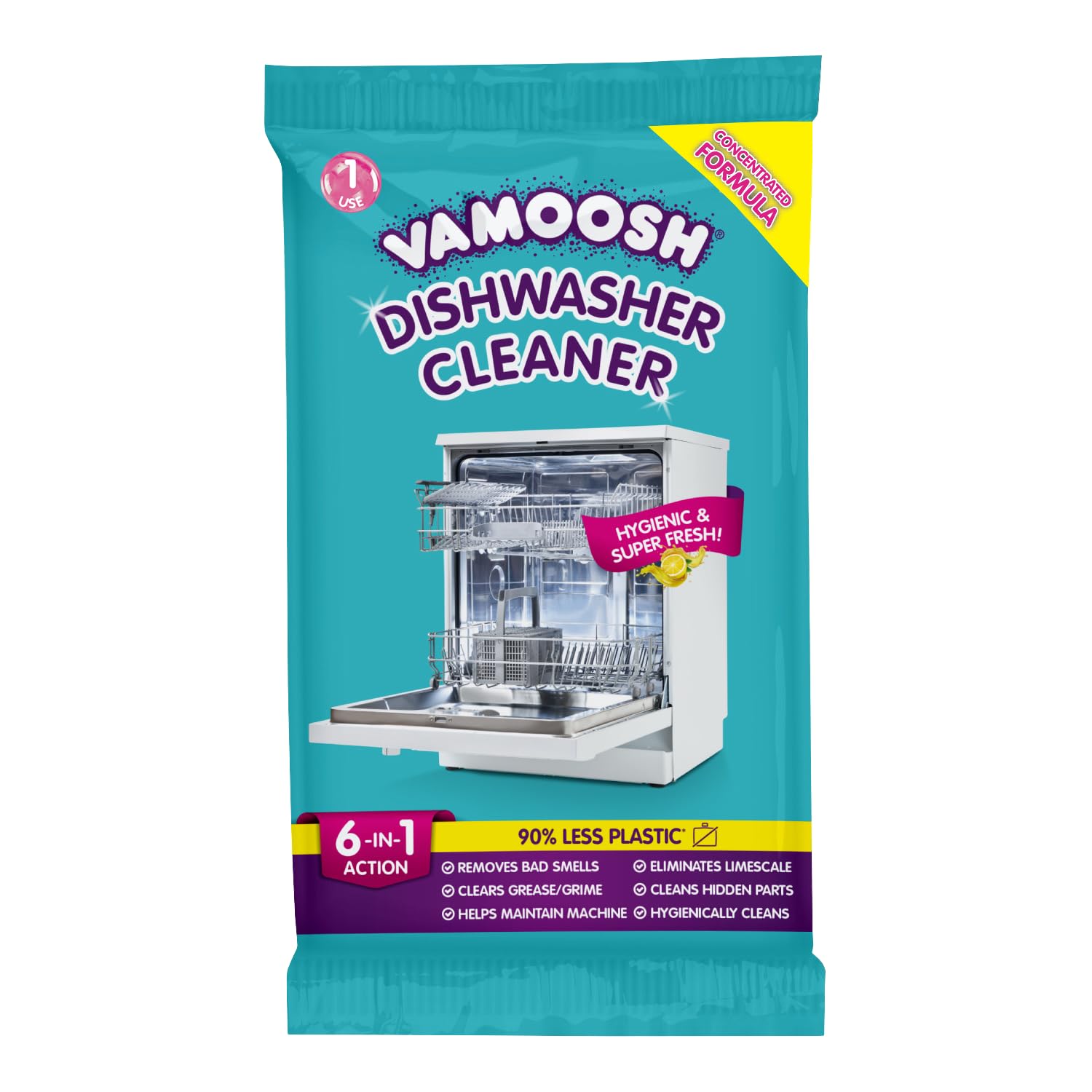 Vamoosh Bulaşık Makinesi Temizleyici – Limon