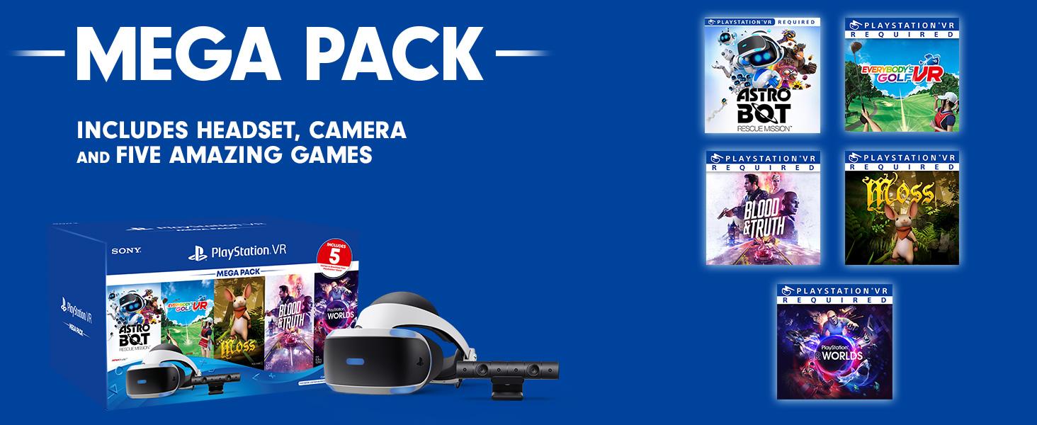 PlayStation VR Mega Pack (PS4/) : Amazon.co.uk: PC & Video Games