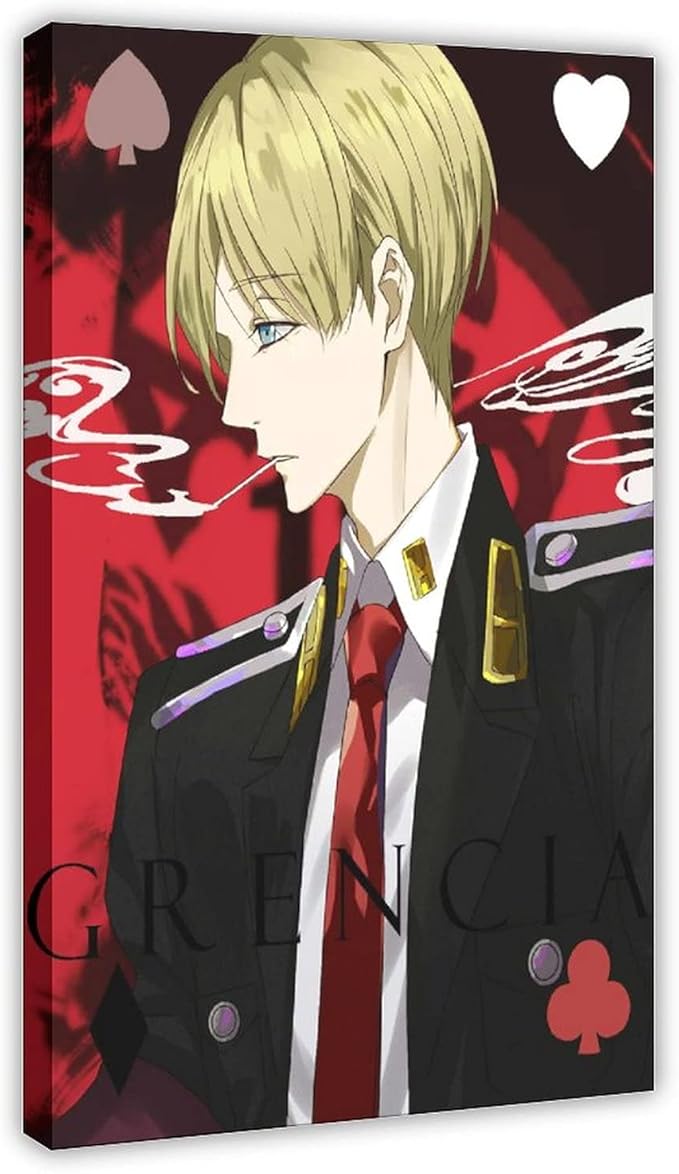 Anime Acca13 Territory Inspection Dept 21 Canvas Poster Wall Art Decor Print Picture Paintings For Living Room Bedroom Decoration 16 24inch 40 60cm Frame Amazon Co Uk Home Kitchen