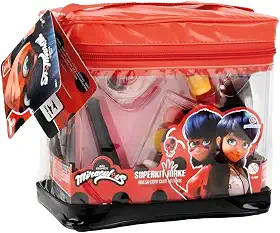 Super Kit De Maquiagem Infantil Antialérgica Ladybug Miraculous - Polibrinq