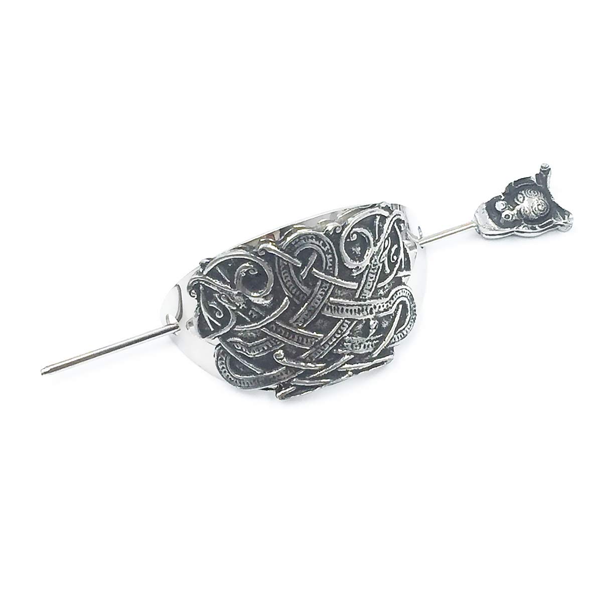 Pewter Hair Cuff, Fashioned after the Game of Thrones