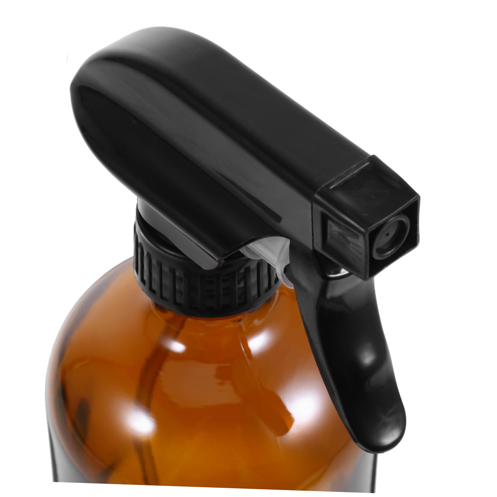 Healeved Transparente Braune Glas Sprühflaschen Nachfüllbare Leere Sprühflasche 2 Stück 500ml aus Glas und Pp Einfach zu Bedienen für Bewässerung und Haustierpflege