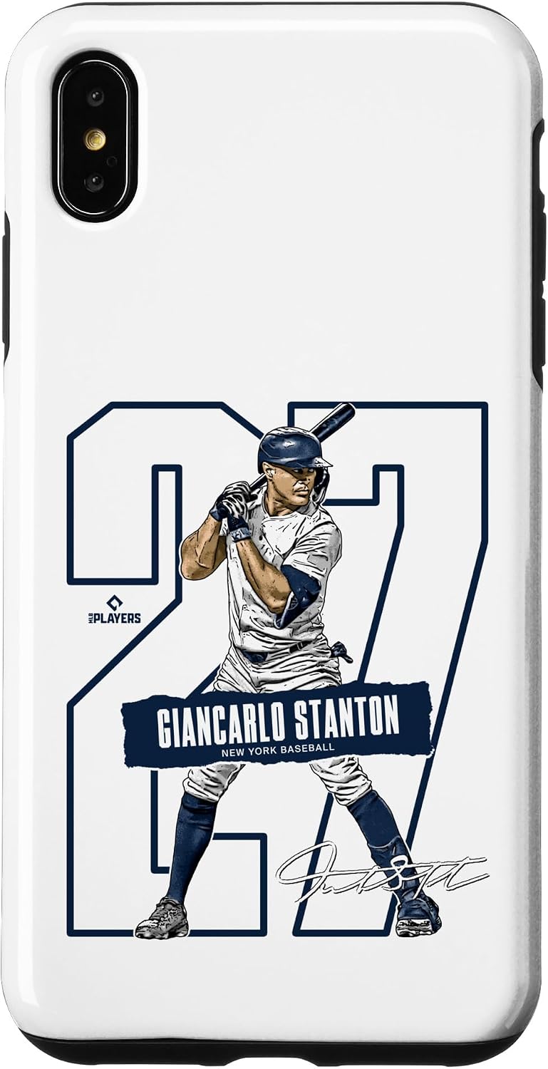 Giancarlo Stanton | New York Baseball Players | MLBGIA302N Case for iPhone XS Max