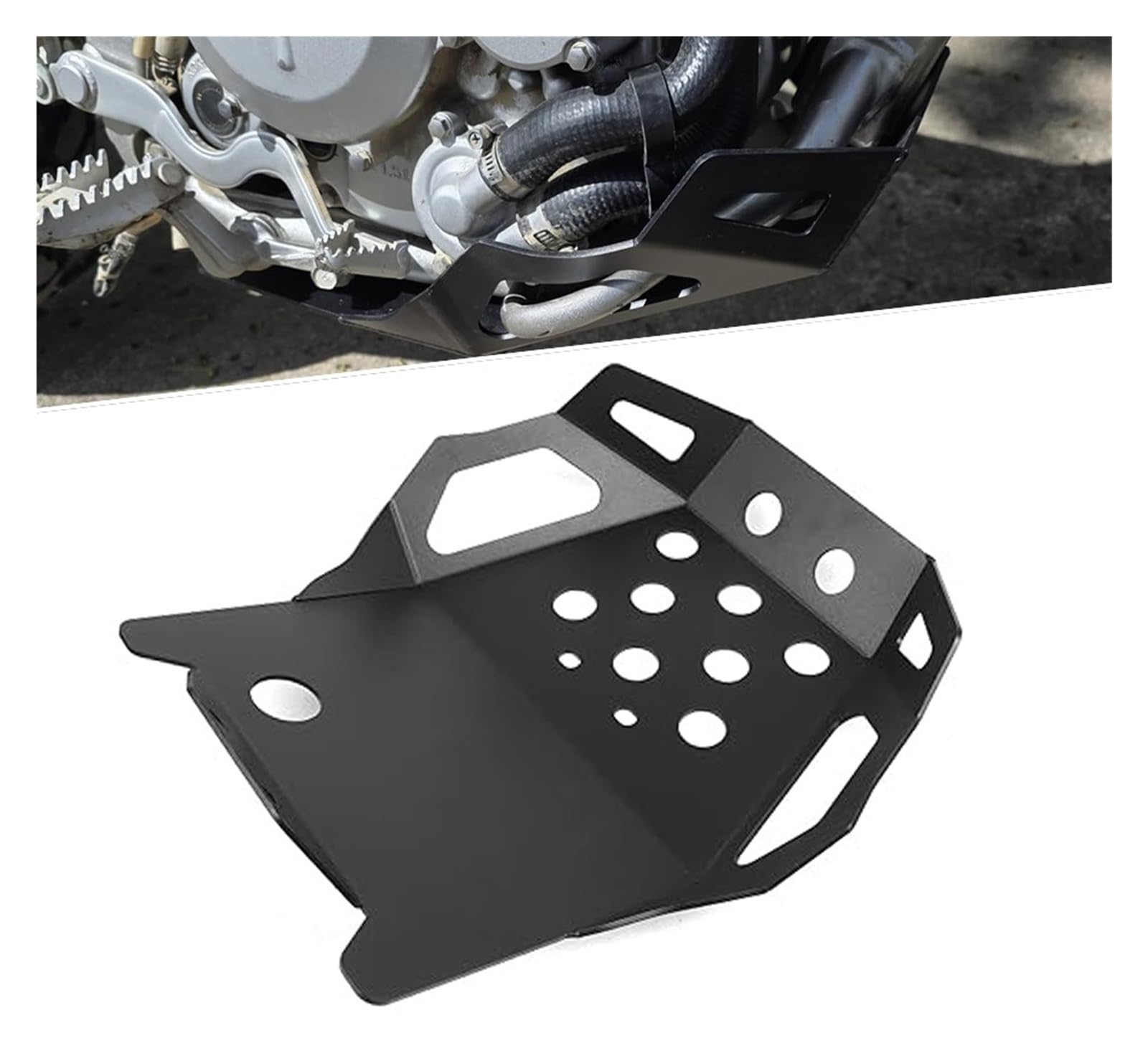 Paracoppa motore moto Per KLX250S KLX250 2006-2020 KLX300 2021-2025 Protezione Motore Inferiore Telaio Coperchio Di Piastra Paramotore Pancia