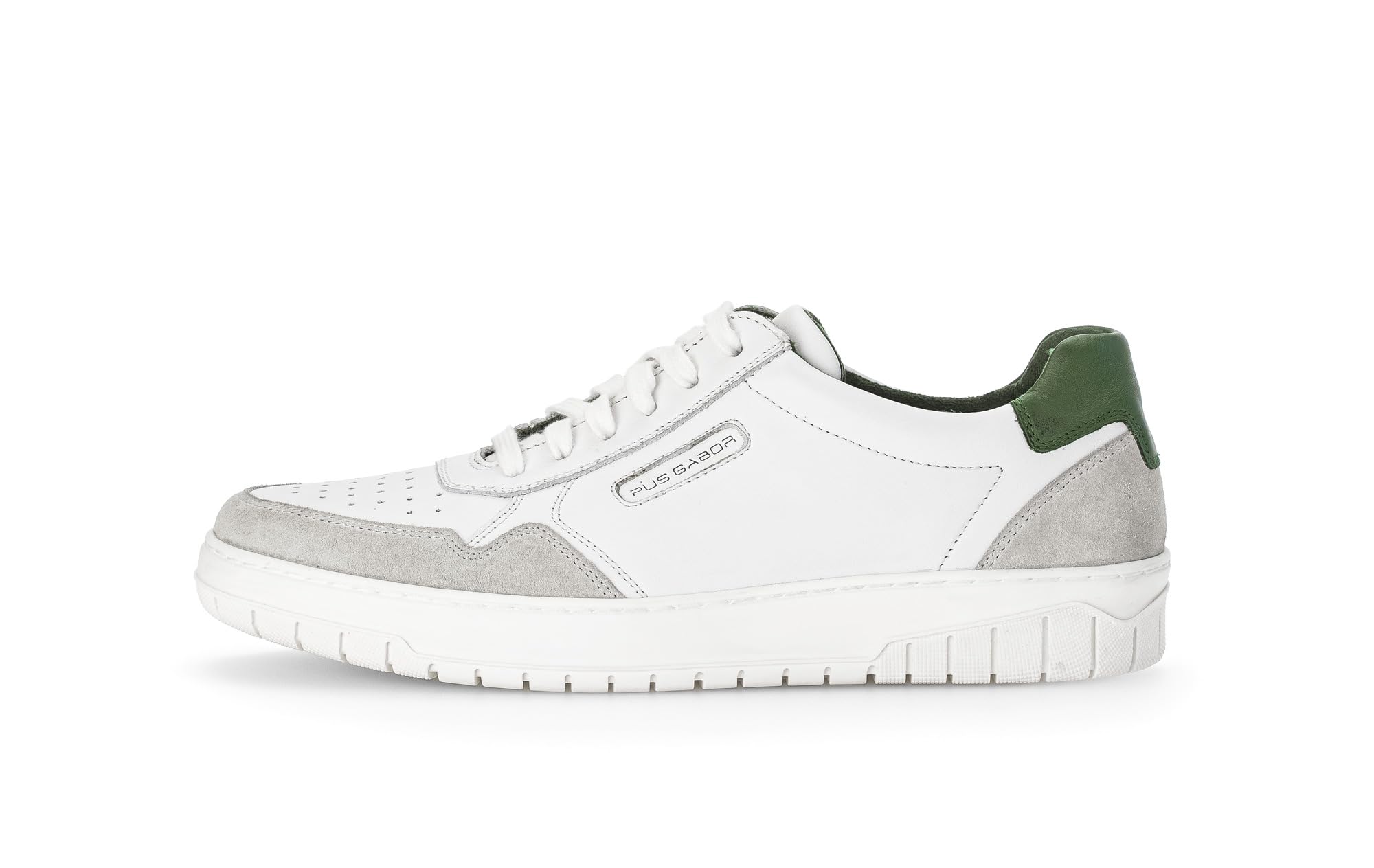 Pius Gabor Herren Sneaker Low,Halbschuhe,recyceltes Futter,zertifiziertes Leder,Wechselfußbett,Kork-Zwischensohle