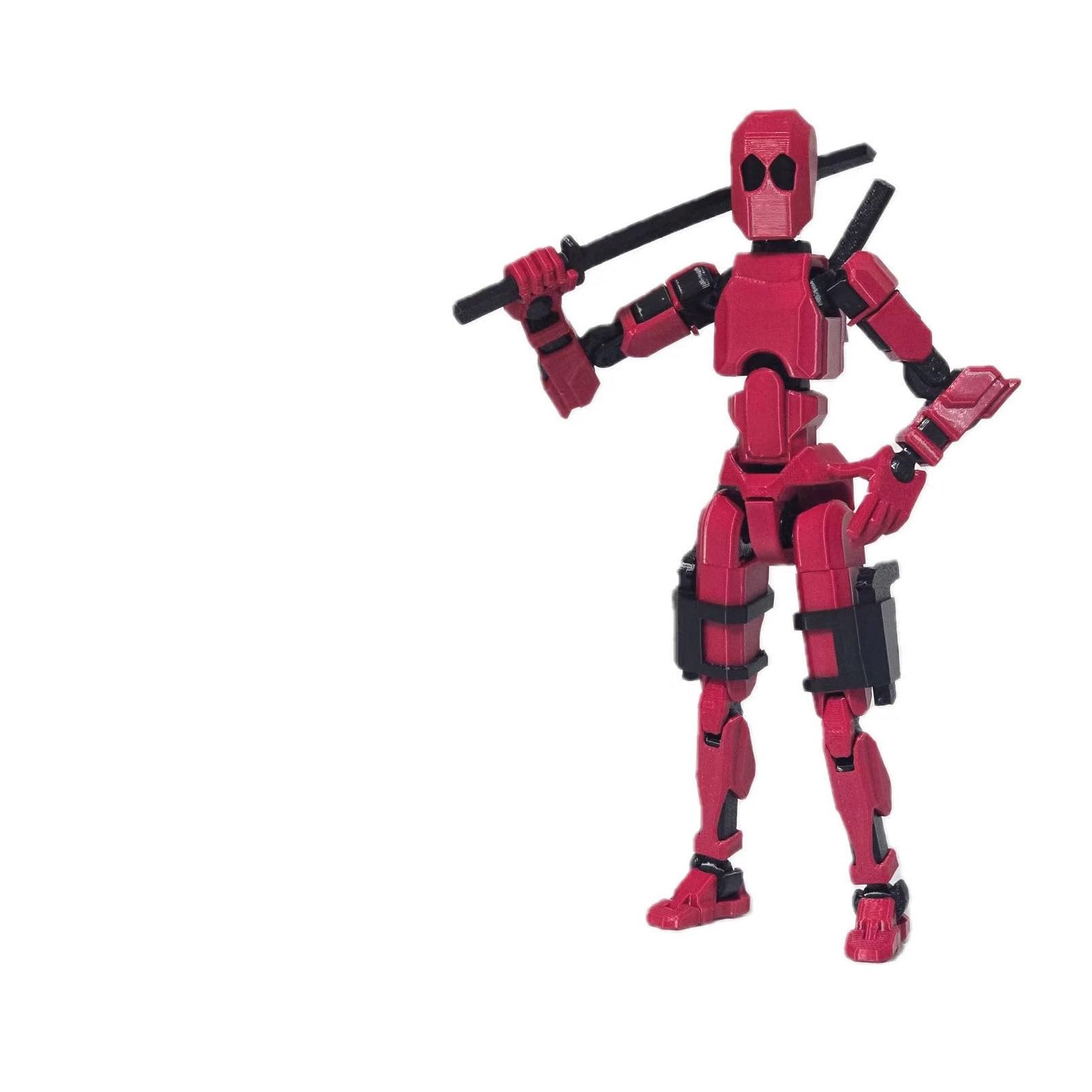 Assembly Completed T13 Action Figure, Titan 13 3D Printed Action Figure, Lucky 13 Action Figure, Assembled Dummy 13 Action Figure