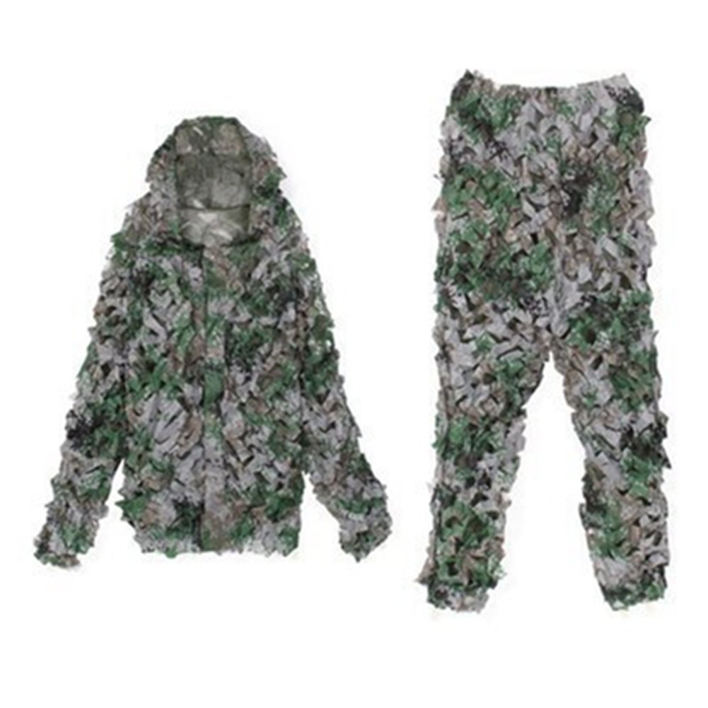 Ghillie Suits Camouflage Clothing for Jungle Hunting, Shooting, Wildlife Photography or Bird Watching
