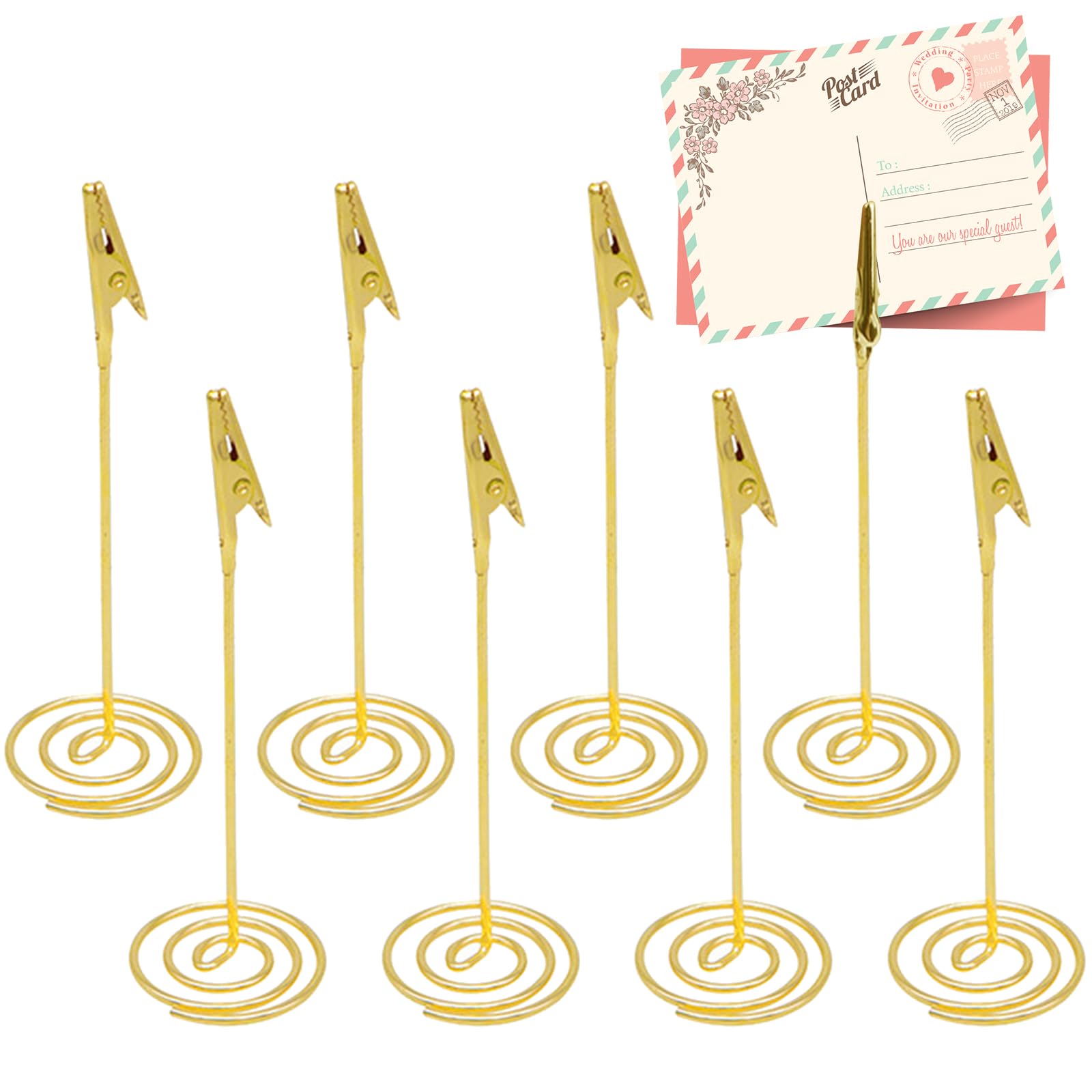 Amazon | スワイヤー メモクリップ 卓上 カードスタンド メモホルダー