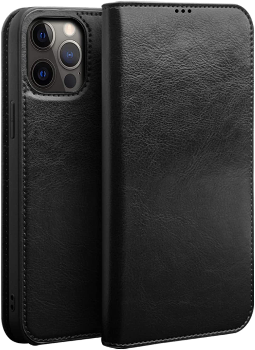 Étui portefeuille iPhone 12 Pro Max antichoc avec support vidéo KANUZ - 8