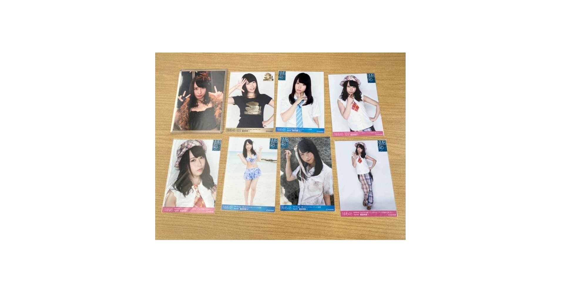 Amazon.co.jp: NMB48 元メンバー 島田玲奈 生写真 8枚セット