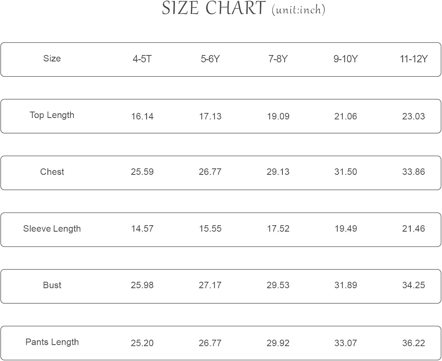 CARETOO Girls Pajamas Kids Cotton Pajama Sets 2-Piece Long Sleeve Pjs Comfy Girls Sleepwear for 4-12 Years - Image 7