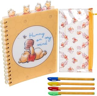 Winnie The Pooh Journal With Gel Pens Set