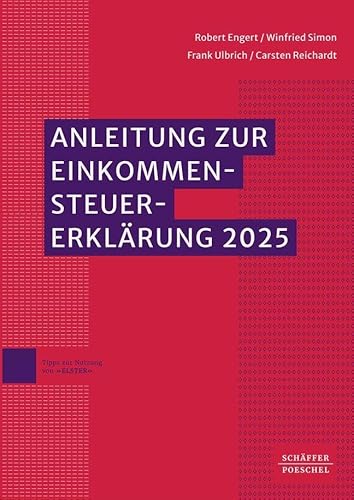Bild: Anleitung zur Einkommensteuererkl�rung 2025: Mit amtlichen Vordrucken und Einkommensteuertabelle // Ausf�hrungen zu Grundsatzfragen und ... // Hinweise auf Rechts�nderungen 2026 f�r 89,99 EUR bei amazon.de