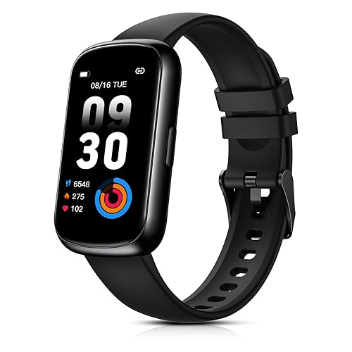Fitness Tracker for Women Men, Smart Watch Band with 24/7