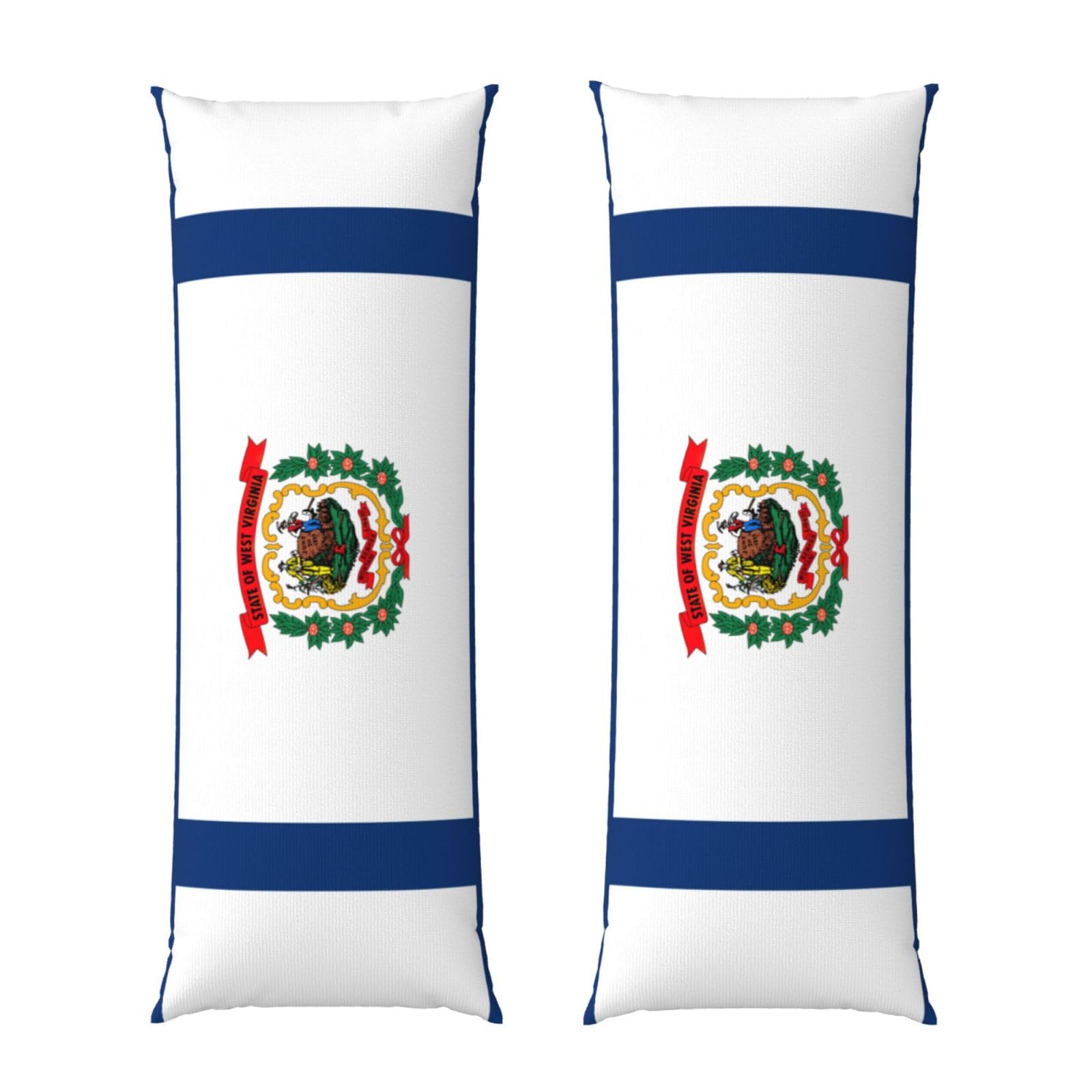 Taie oreiller Virginie-Occidentale 50x137 finie la taie qui glisse grâce au zip
