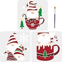 Vista 12 de MAYJOYDIY Plantilla de copa de vino, plantilla de botella de vino, diseño de cóctel de cerveza, plantilla de botella de champán de vino de 11.8 x