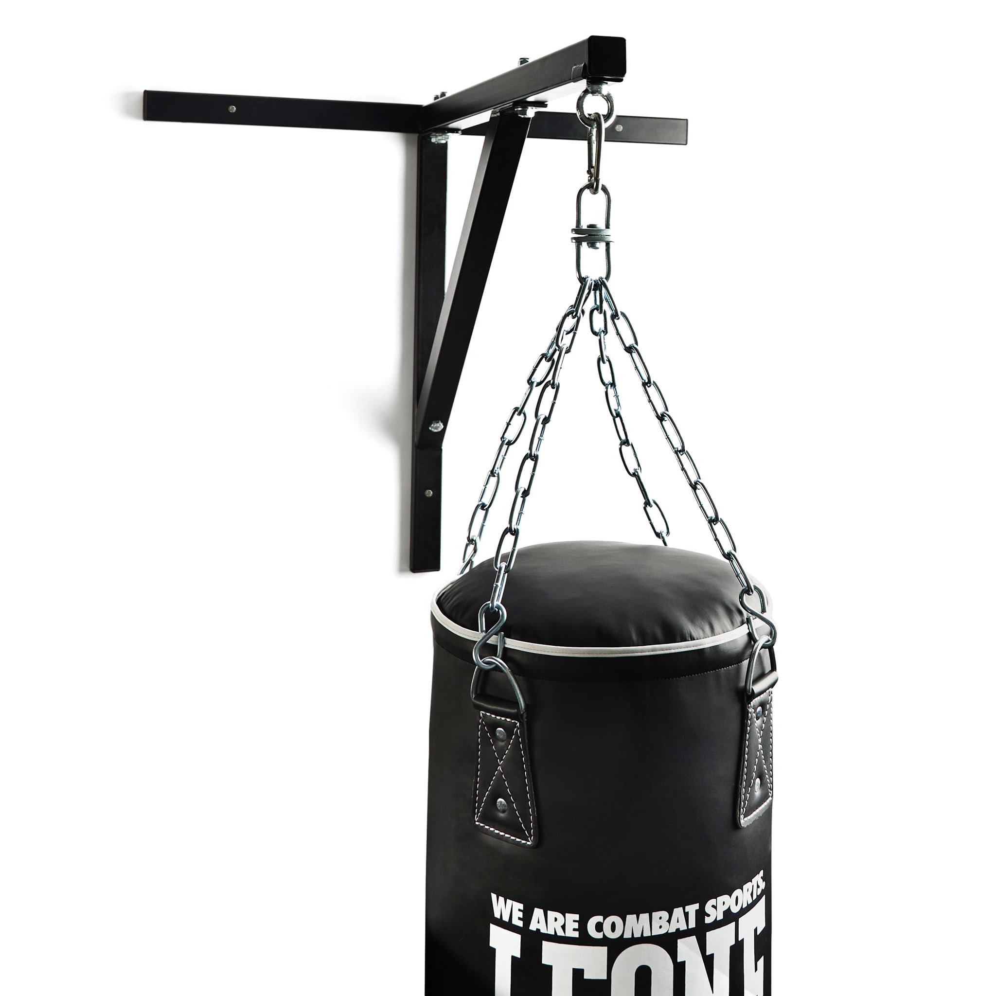 LEONE 1947 Attacco a Muro per Sacco Boxe – Supporto Metallo Resistente per Allenamento Pugilato – Unisex Adulto – cod. AT700