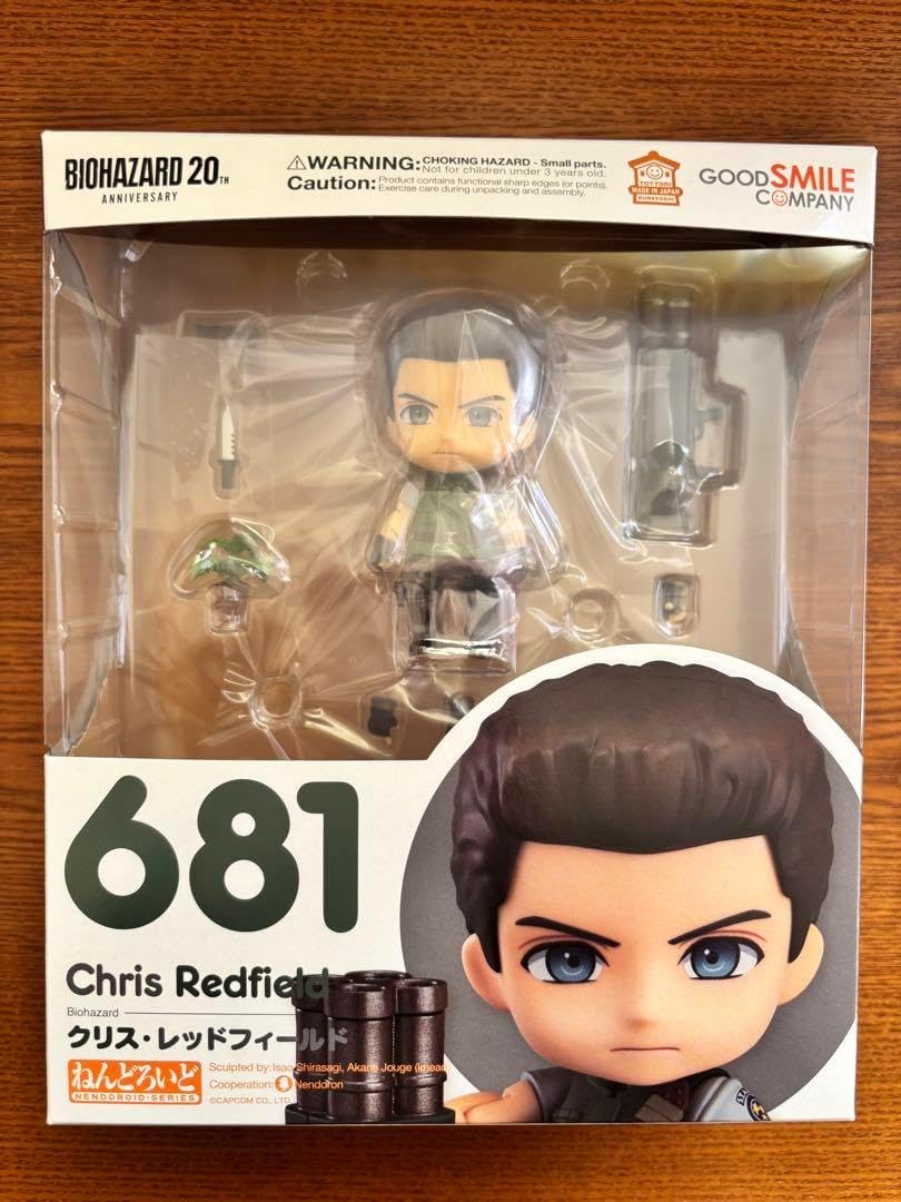 開封ねんどろいど681 クリスレッドフィールド ねんどろいど クリス・レッドフィールド