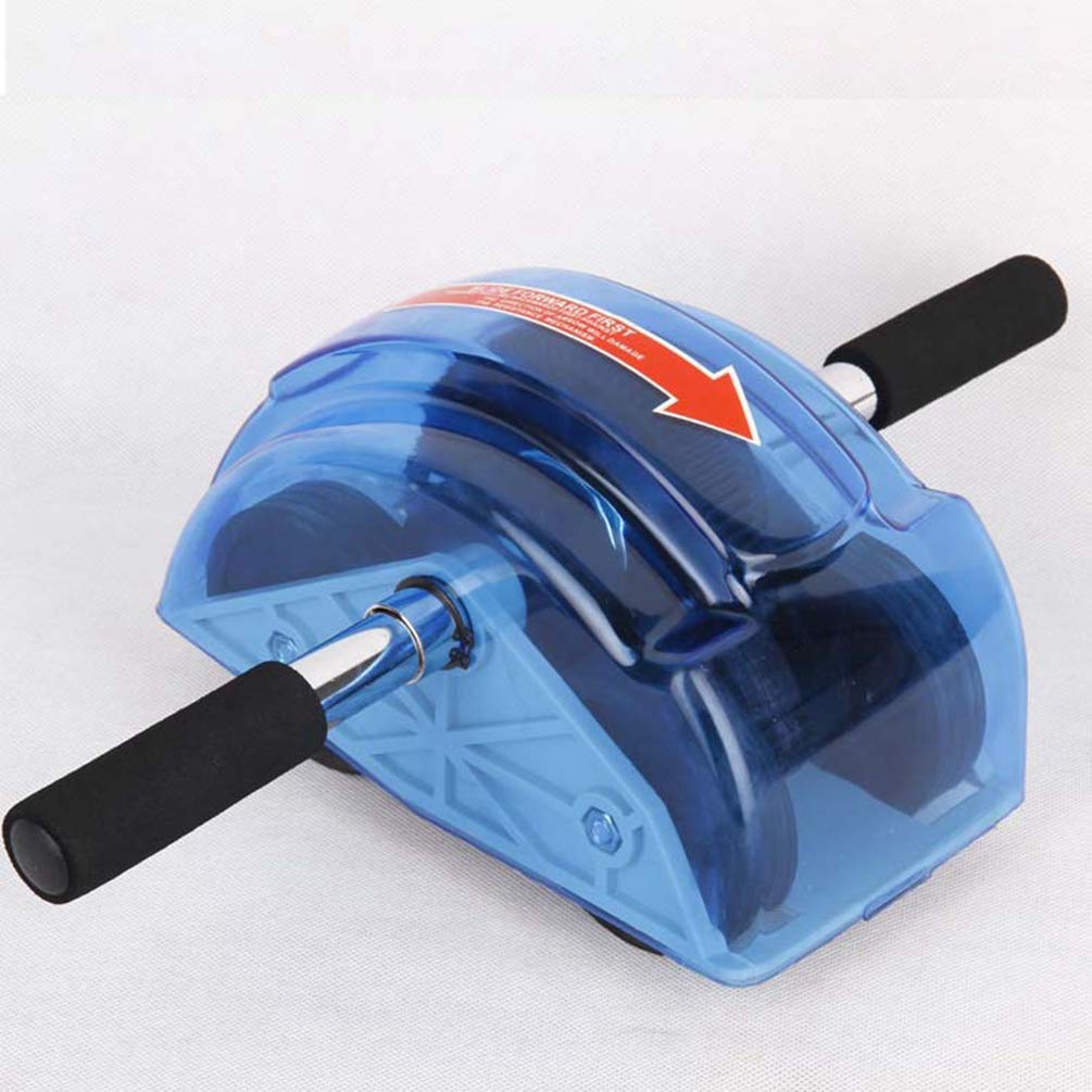 Bauchtrainer Ab Roller, Bauchroller Ab Wheel Abdominal Roller Fitnessgerät Und Bauchmuskeltrainer Für Starke Schultern/Arme/Rücken/Bauchmuskeln, Für Frauen Und Männer 01 Schwarz