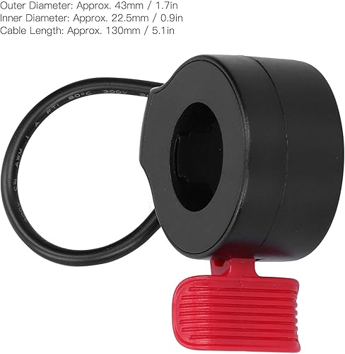 Miniatura 3 de Dedo acelerador Booster Hall Sensor Scooter eléctrico Control de velocidad Acelerador de dedo Acelerador Pulgar Acelerador