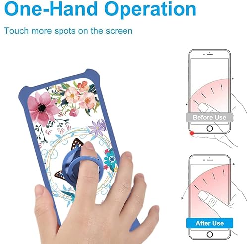 Jioeuinly Wiko Voix Case Compatible With Wiko Voix Phone Case U616At Cover Cover [Hard Pc + Soft Silicone] [360 Metal Ring Support][Luminous Effect] Ygl-Lhd #TOP3