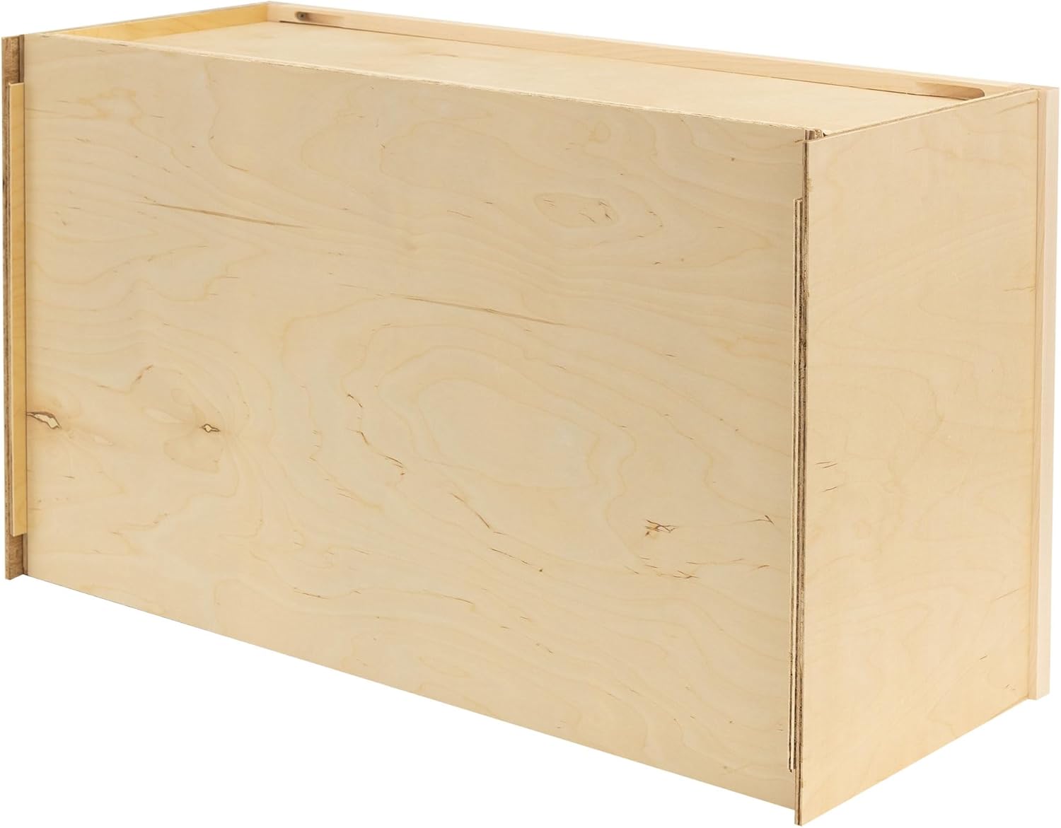 Quicklock RTA (Ready-to-Assemble) | Microwave Wall Kitchen Cabinet - Shaker Style 100% Hardwood Made in America Soft Close Hardware Storage (Raw Maple, 12inch D x 30inch W 18inch H) (MUWMIC301812RTA)