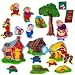Little Folk Visuals Three Pigs Basic Precut Flannel/Felt Board Figures, 20 Pieces Set