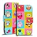 Produktbild Conie PW42048 Print Wallet Kompatibel mit Sony Xperia Z5 Premium, Motiv Klapphülle mit HD Druck Muster Etui für Xperia Z5 Premium Hülle Motiv Eule 3