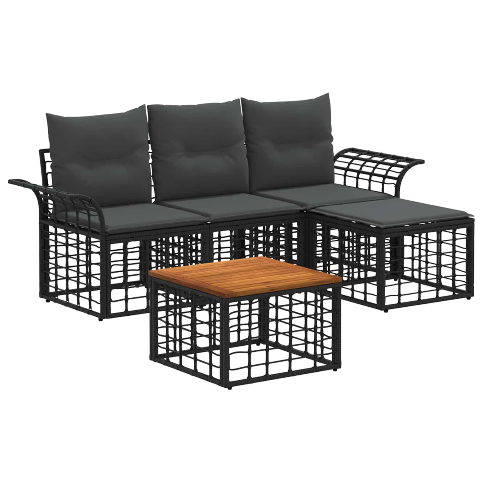 Mobilier de jardin en résine tressée pour terrasses et apéritifs d'été