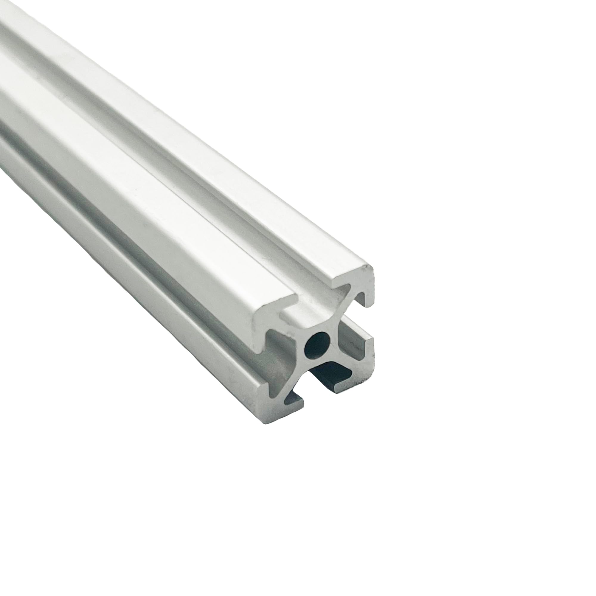 Aluprofil 20x20 mm | Nut 5 | 14 m = (7 Stück mit 2 Meter Länge) | eloxiert | Aluminium Profil | Nutenprofil | Aluprofil | Alu Profil | Leicht | Montagesystem |