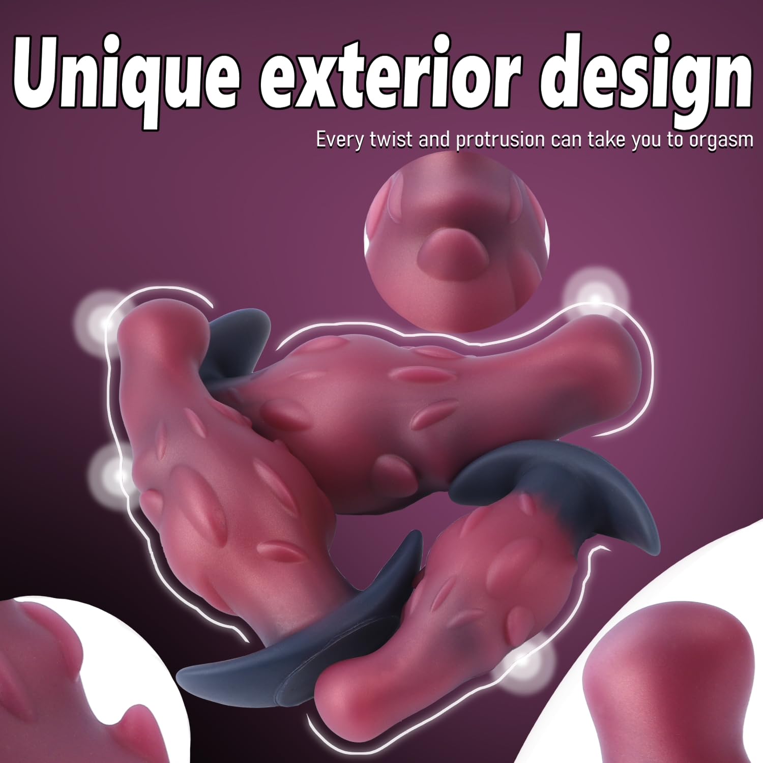 Amazon.com: 5.31" Large Butt Plug Dragon Fruit Shape Anal Sex Toy, Huge Anal  Plug Prostate Plug Big Silicone Butt Plug Trainer, Anal Plug Wearable Soft  Long Anal Dilator for Beginner Advanced Men