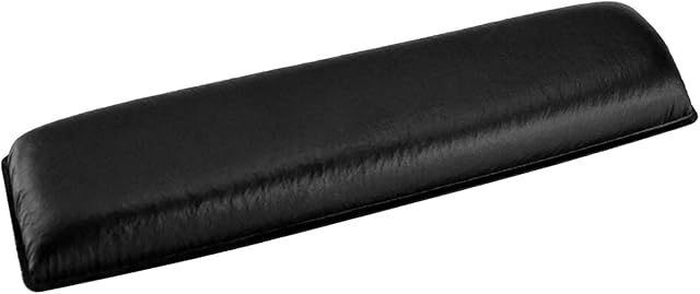 Geekria Protein Leather Headband Pad Compatible with Sennheiser HD201, HD201S, HD180 Headphone Replacement Headband/Headband Cushion/Replacement Pad Repair Parts (Black)