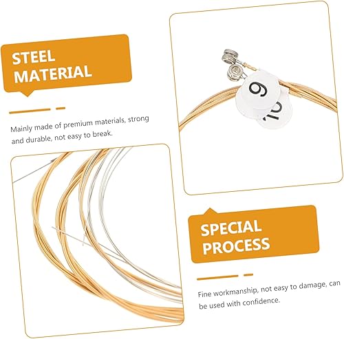 Miniatura 3 de ERINGOGO 30 Pcs harp strings harps lyre harp small harp lira Instrument Fittings Lyre Parts lyre instrument guitar accesories Lyre Accessories