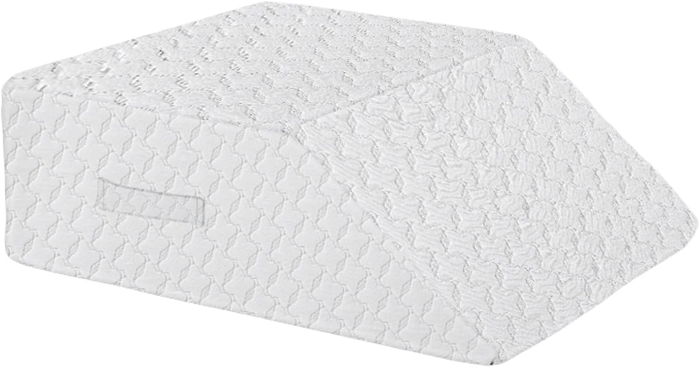Bolster Pillow for Legs | Wedge Pillow for Sleep | Anti-Slip Ergonomic Ankles Rest Support Bed Wedge for Bedroom Offices Home Sofa Relaxing Reading Napping